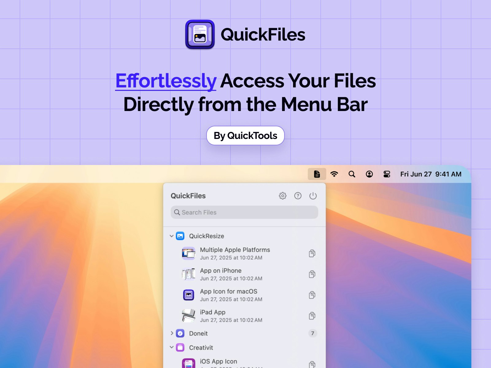 QuickFiles gallery image