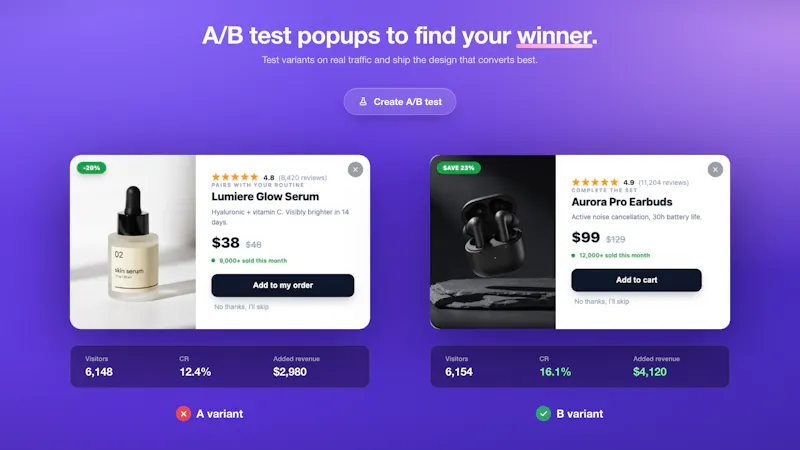 PopupGenius screenshot 5