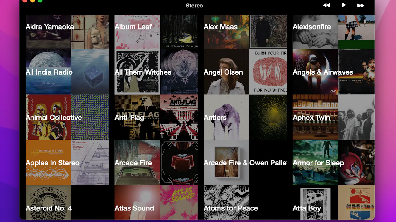 Stereo product