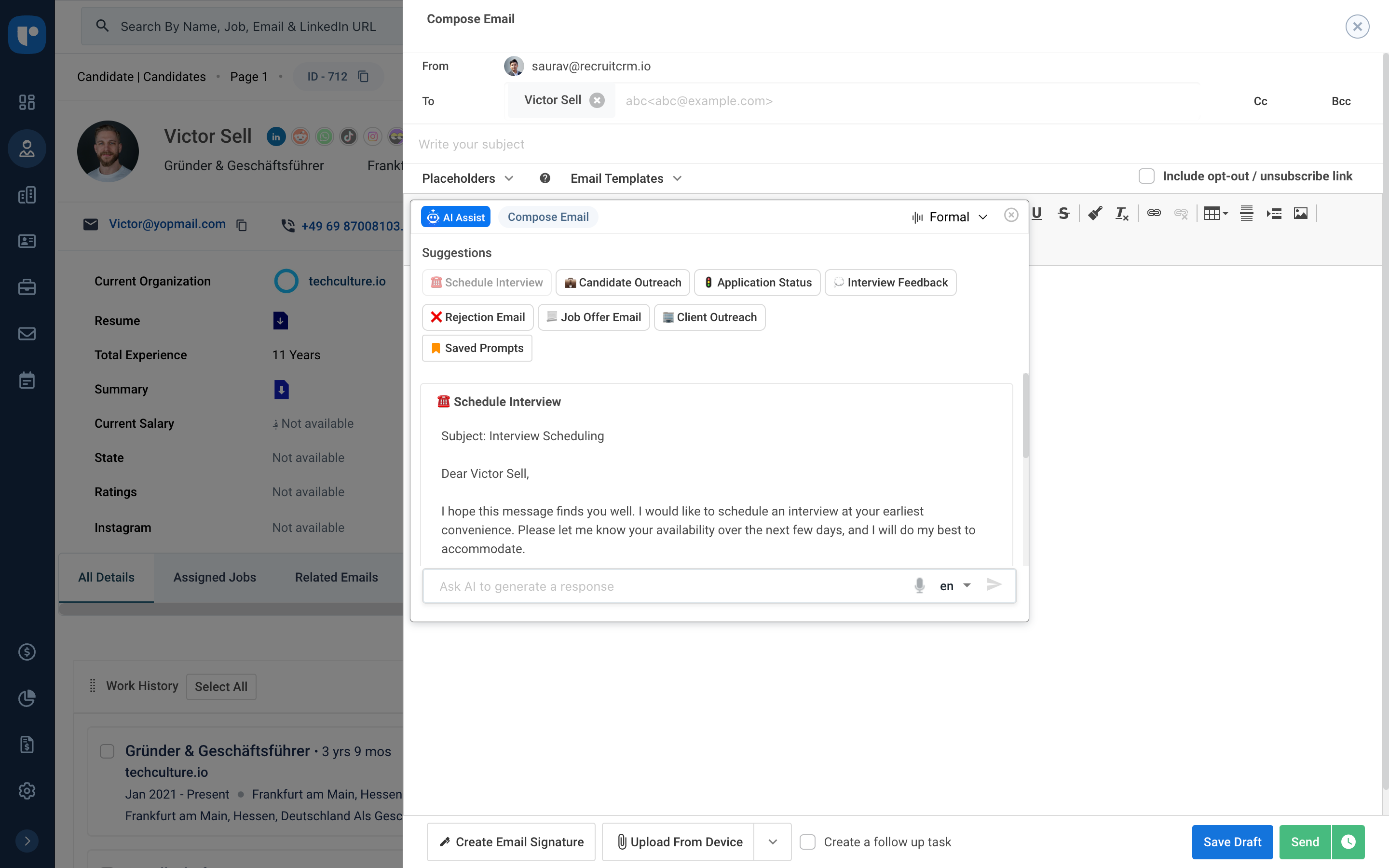 Recruit CRM gallery image