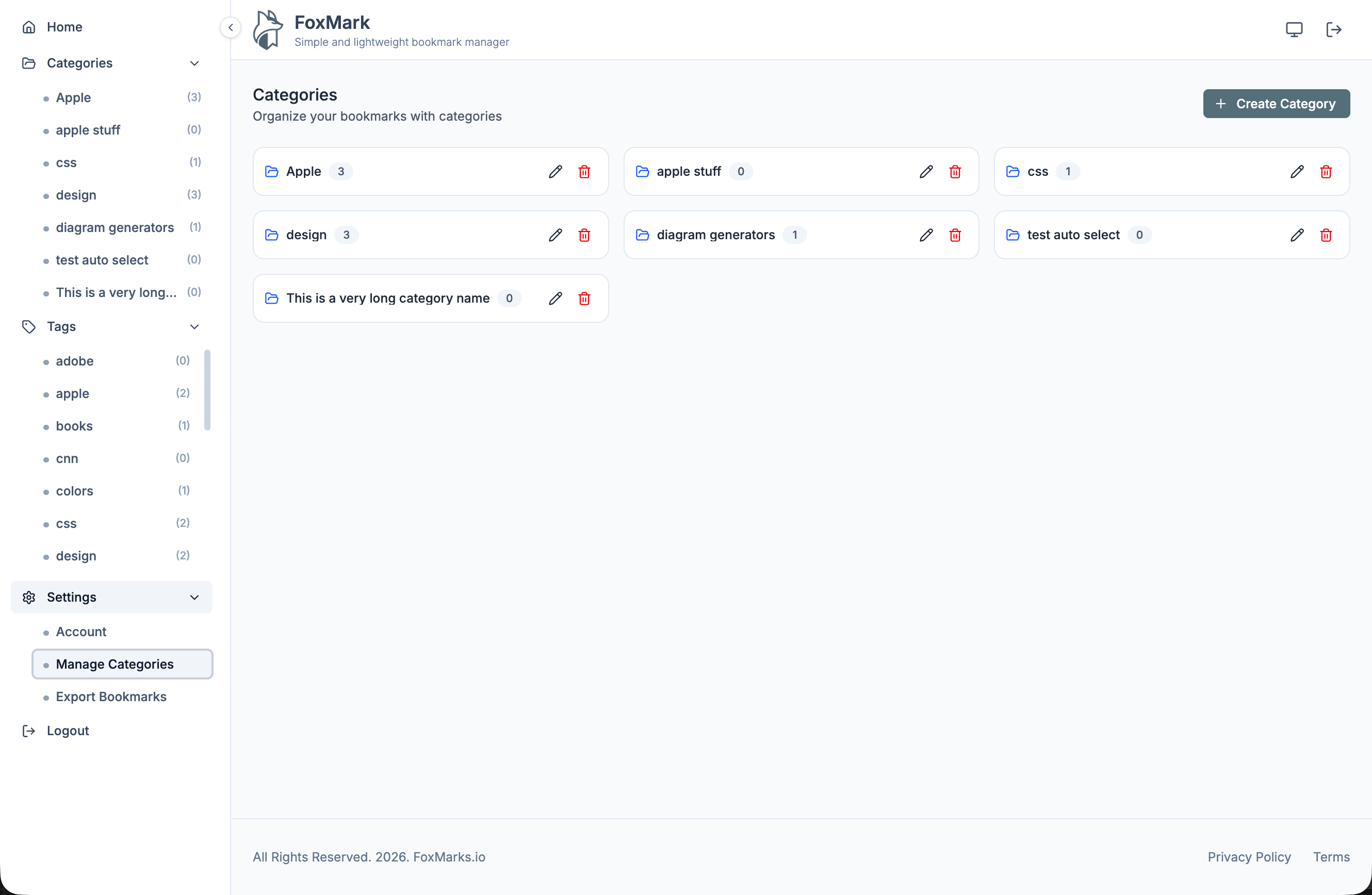FoxMark - Screenshot 3 showing product features and functionality