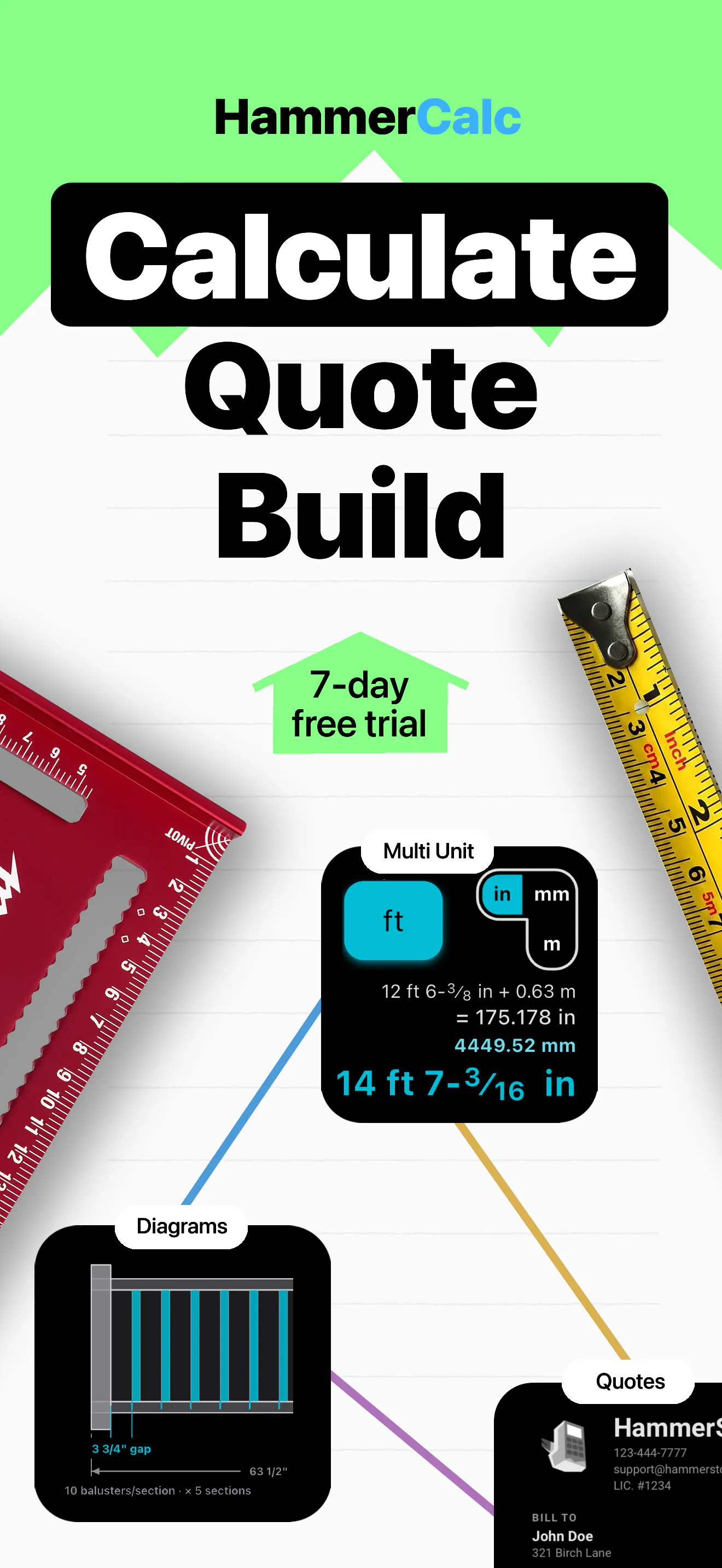 Hammer Construction Calculator gallery image