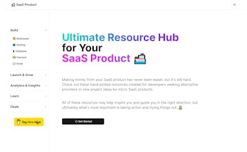 Ultimate Resource Hub for SaaS Product gallery image