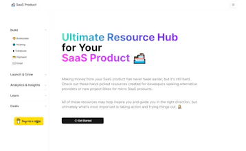 Ultimate Resource Hub for SaaS Product gallery image