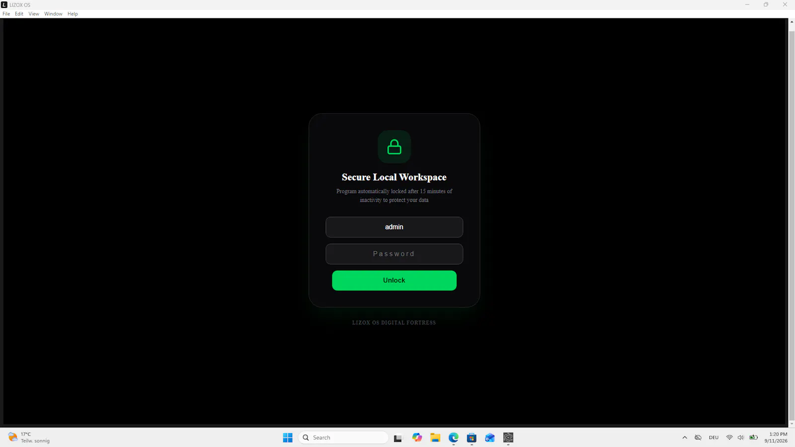 LIZOX OS screenshot 3