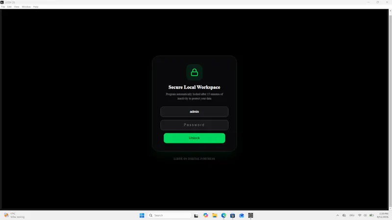 LIZOX OS screenshot 3