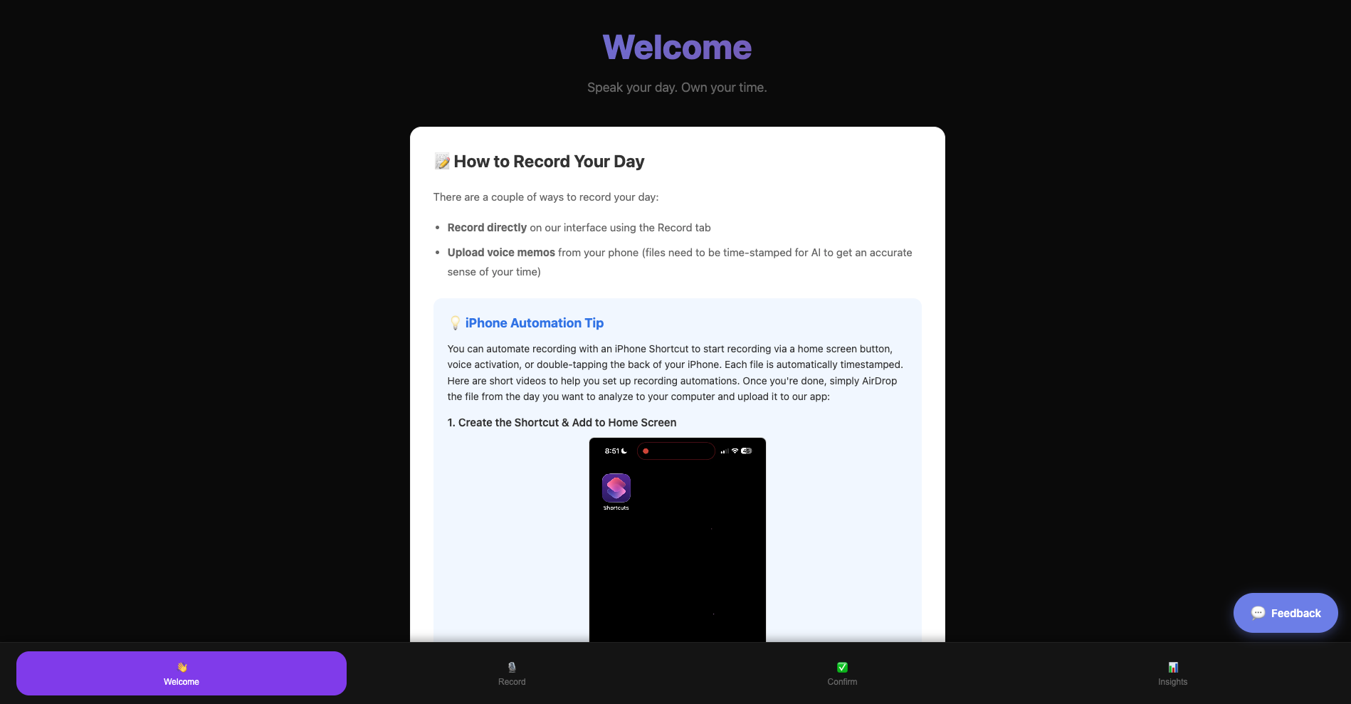 Time Auditor - Main product screenshot demonstrating key features and user interface