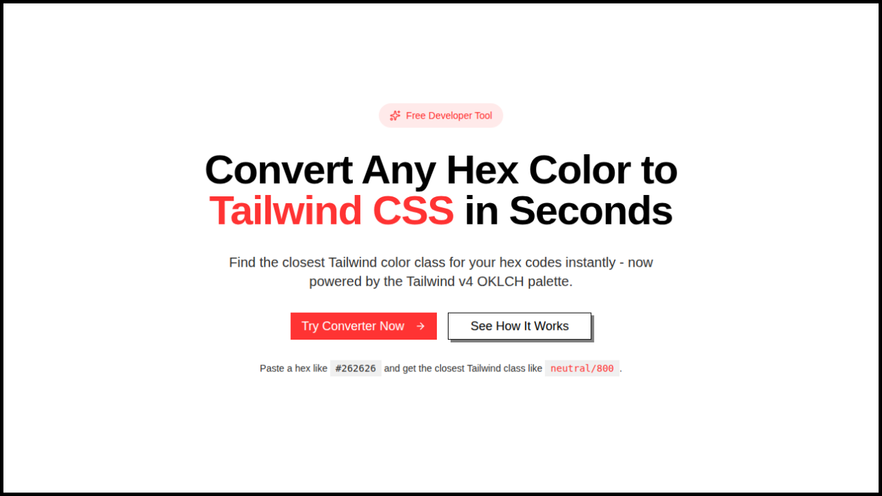 hex2tailwind gallery image