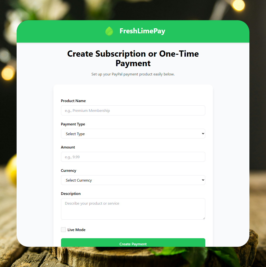 FreshLimePay gallery image