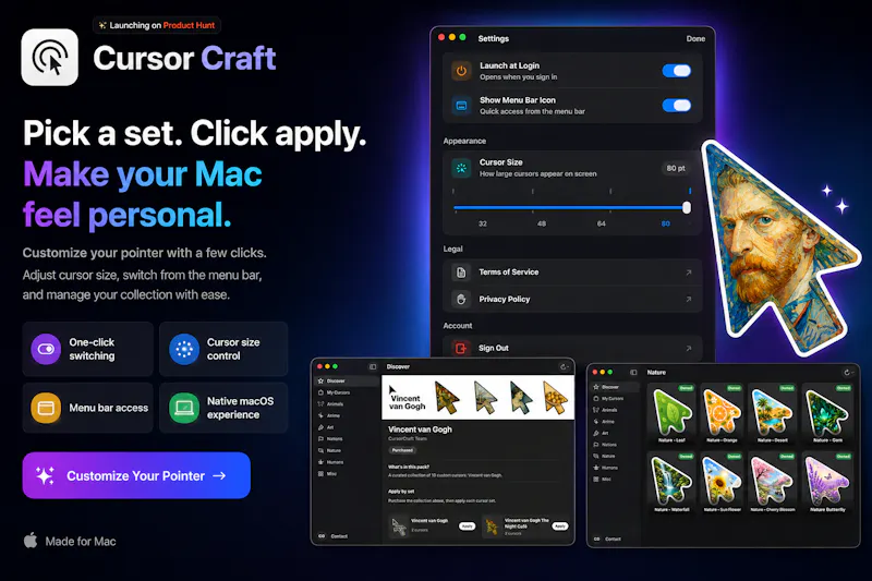 Cursor Craft screenshot 1
