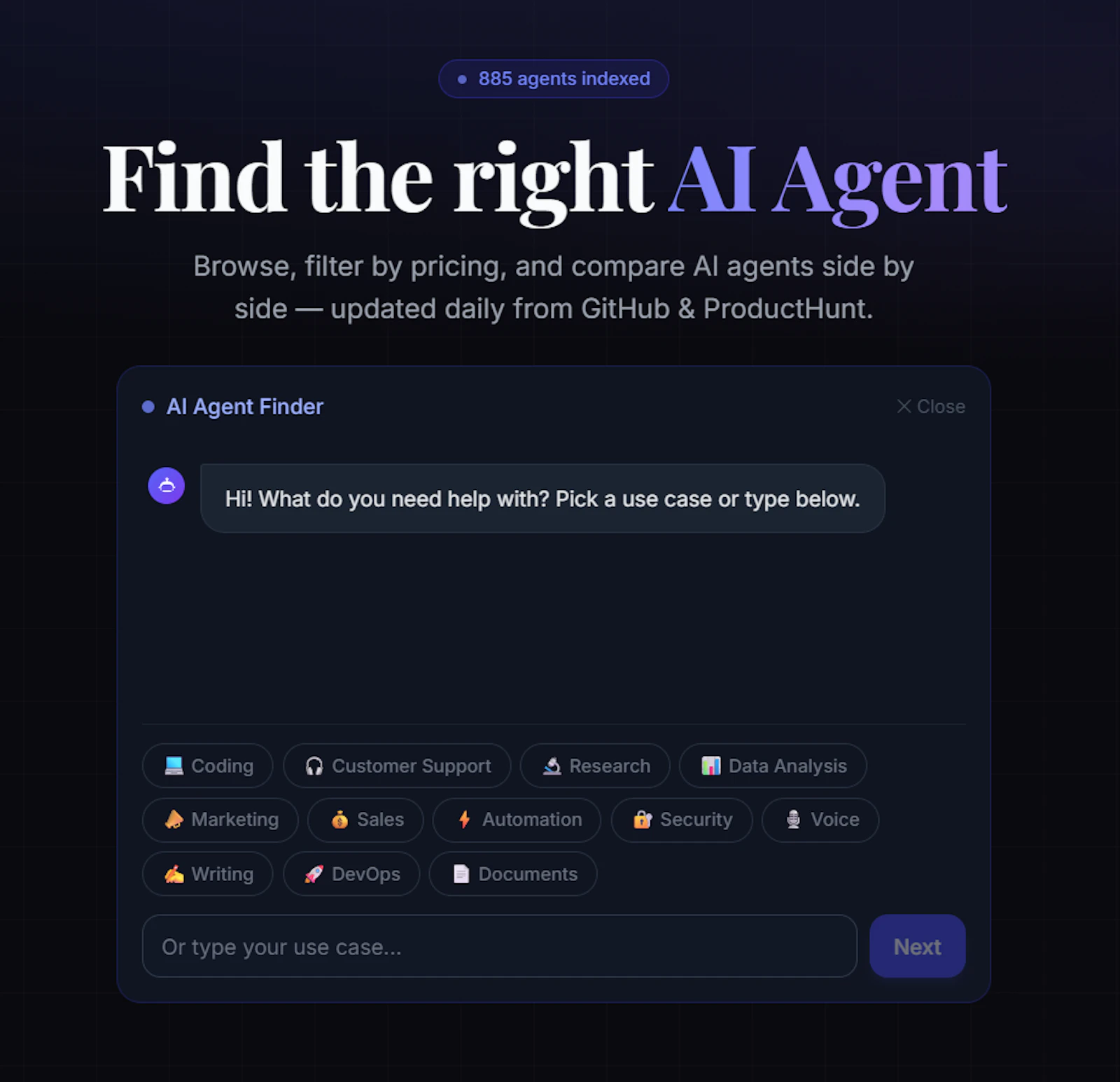 AgentFilter screenshot 2