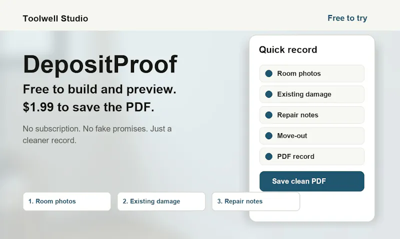 DepositProof screenshot 3