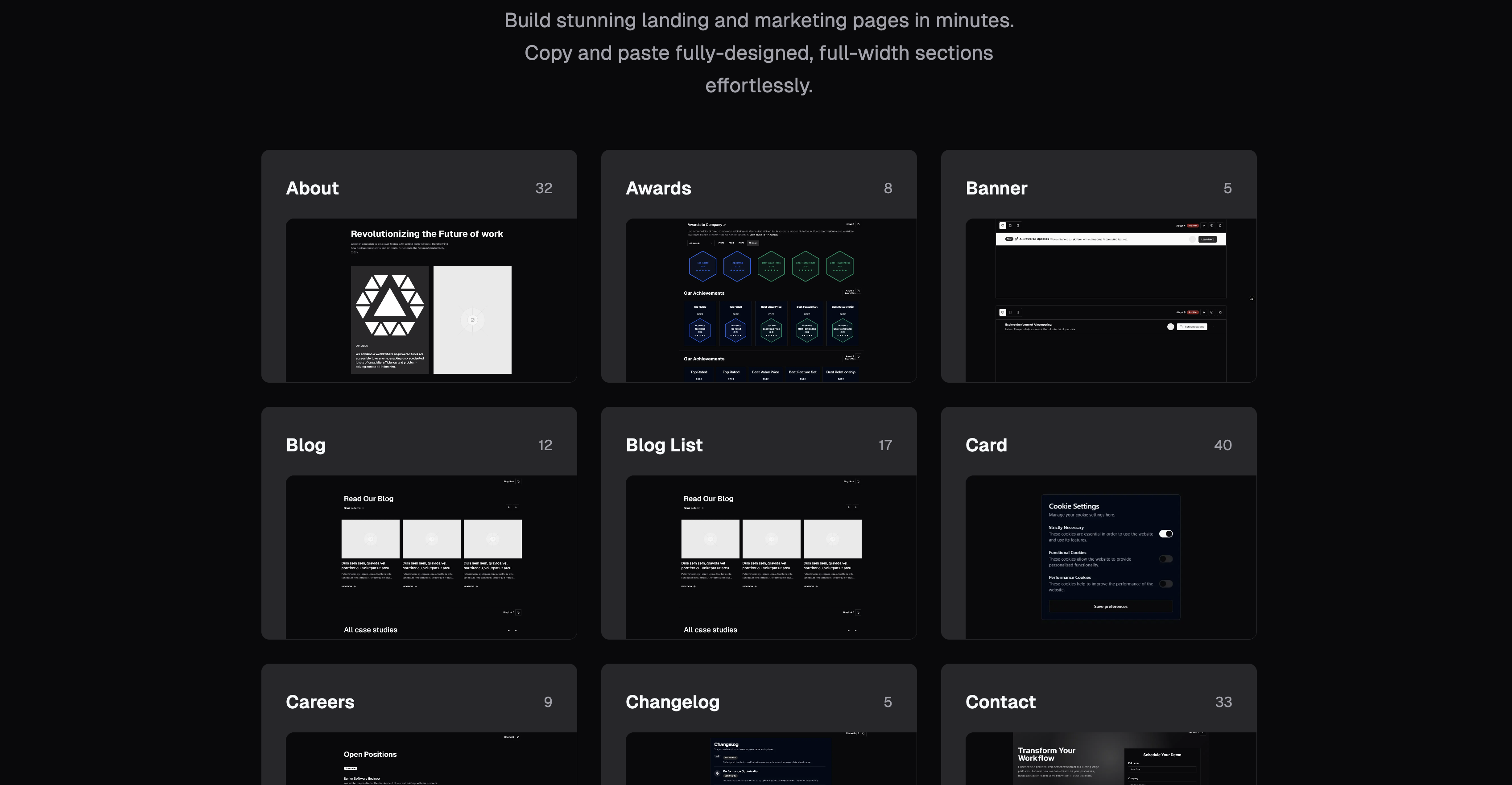 SERP UI Blocks - The Largest Component Library Ever - Built On ShadcnUI media 2