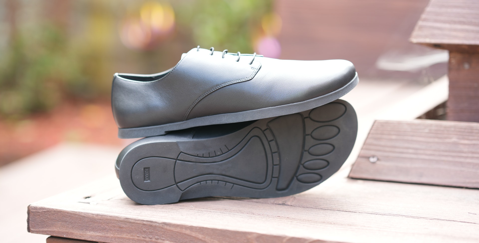 OAKA - Barefoot Dress Shoes - Full Grain Leather Barefoot Dress Shoes 미디어 6