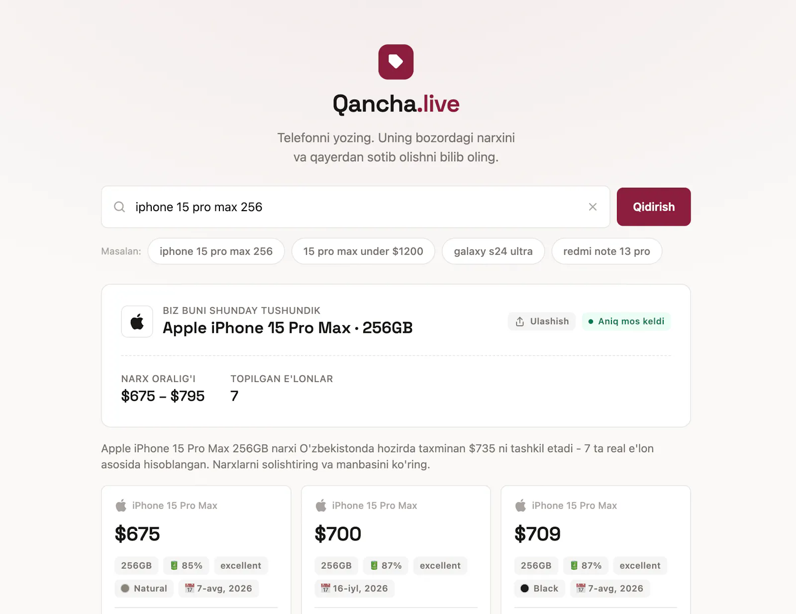 Qancha.live screenshot 2