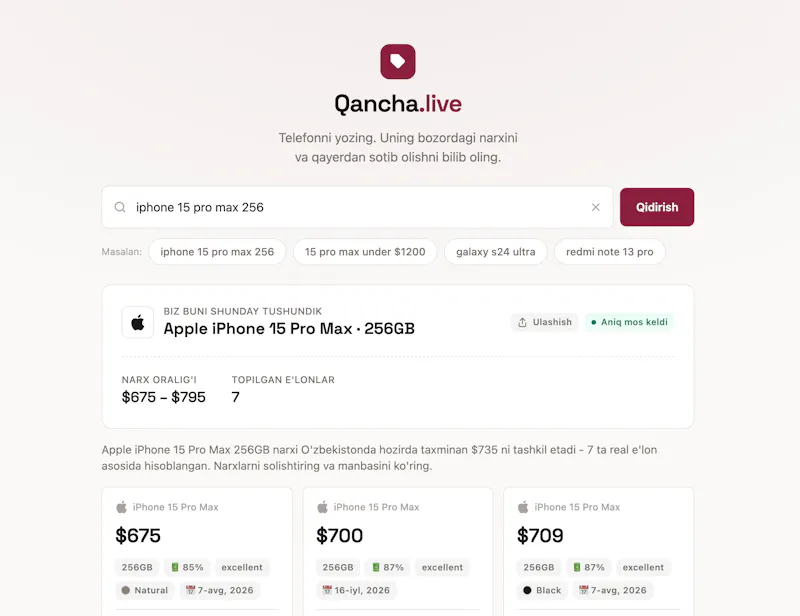 Qancha.live screenshot 2