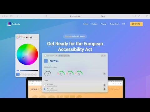 Contrasts – Color Checker for macOS gallery image