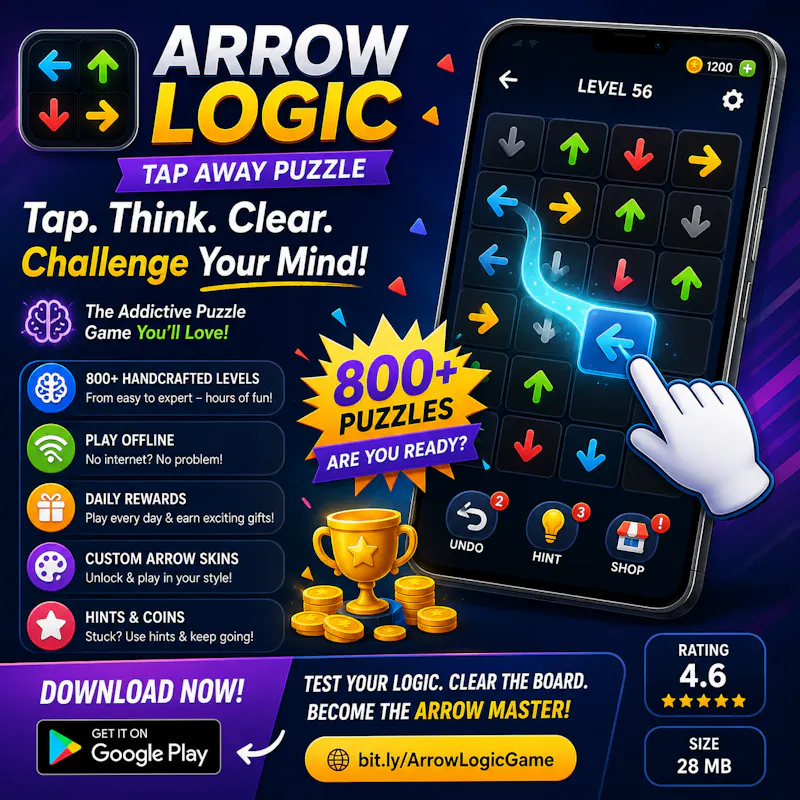 Arrow Logic: Tap Away Puzzle screenshot 4