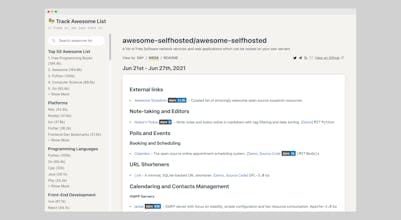Track Awesome List gallery image