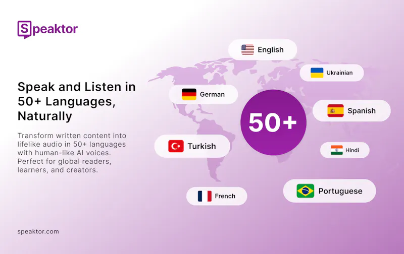 Speaktor — AI Voice Generator screenshot 5