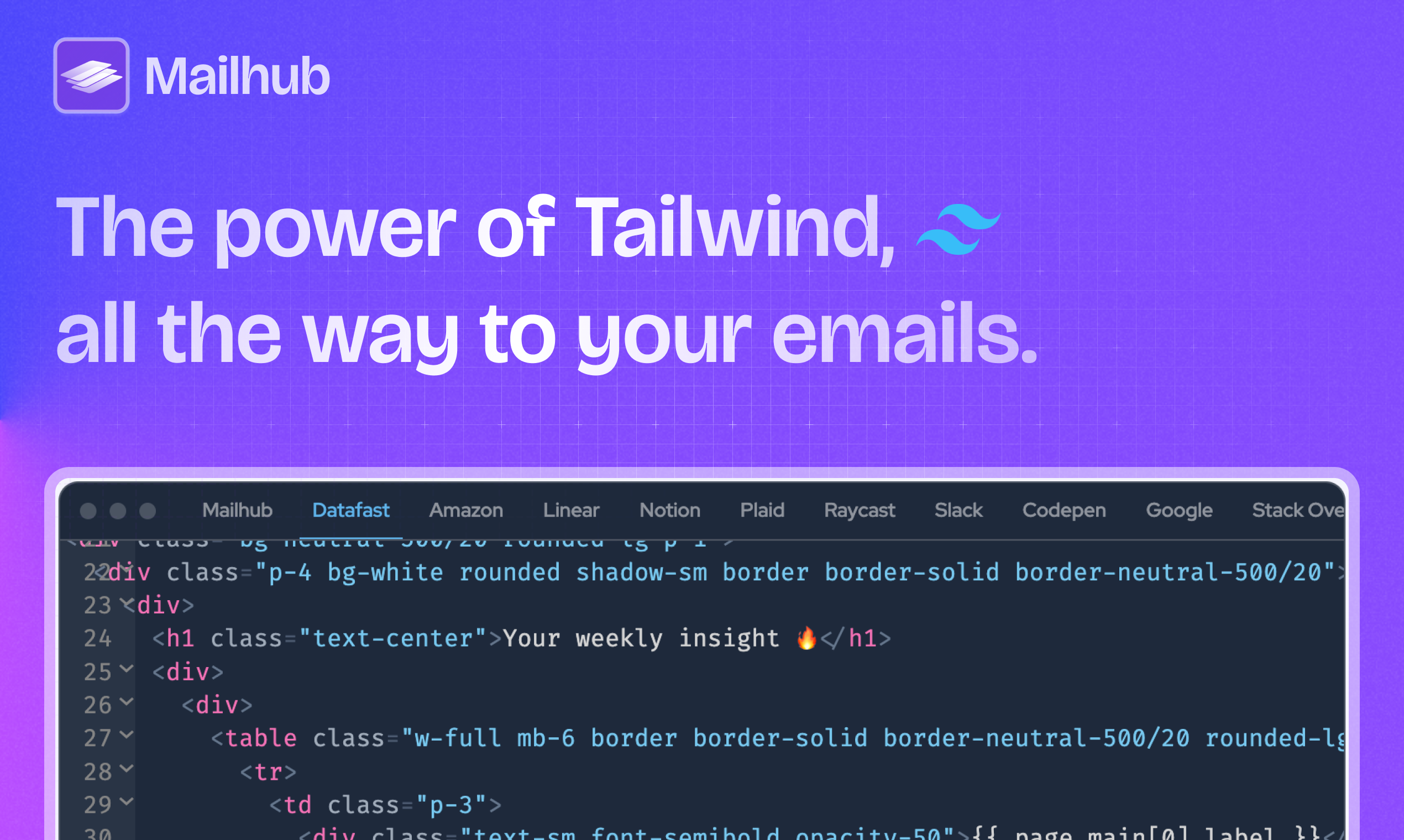 Mailhub - Stuur en monitoren van de staartwind gemakkelijk media 2