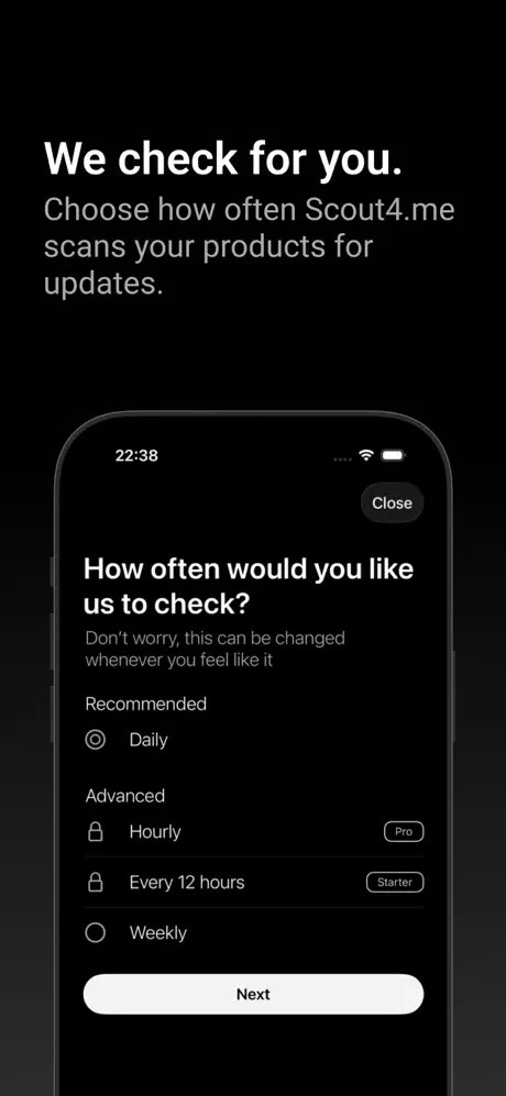 Scout4.me - Screenshot 2 showing product features and functionality