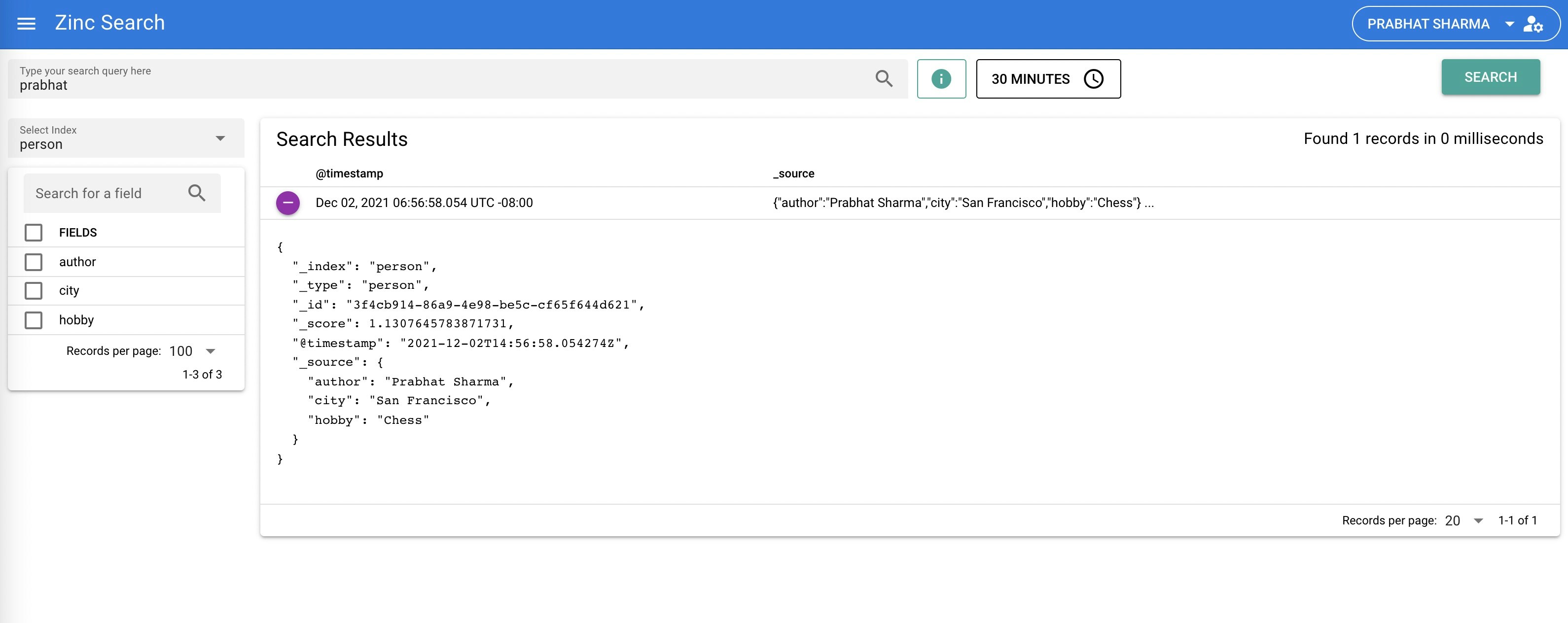 Zinc Search Engine gallery image