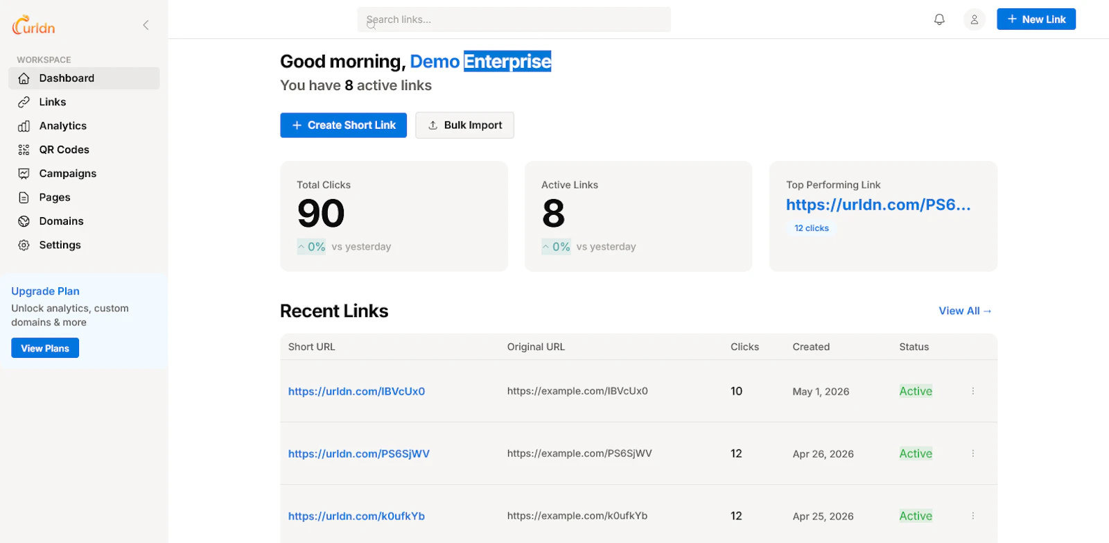 URLdn screenshot 1