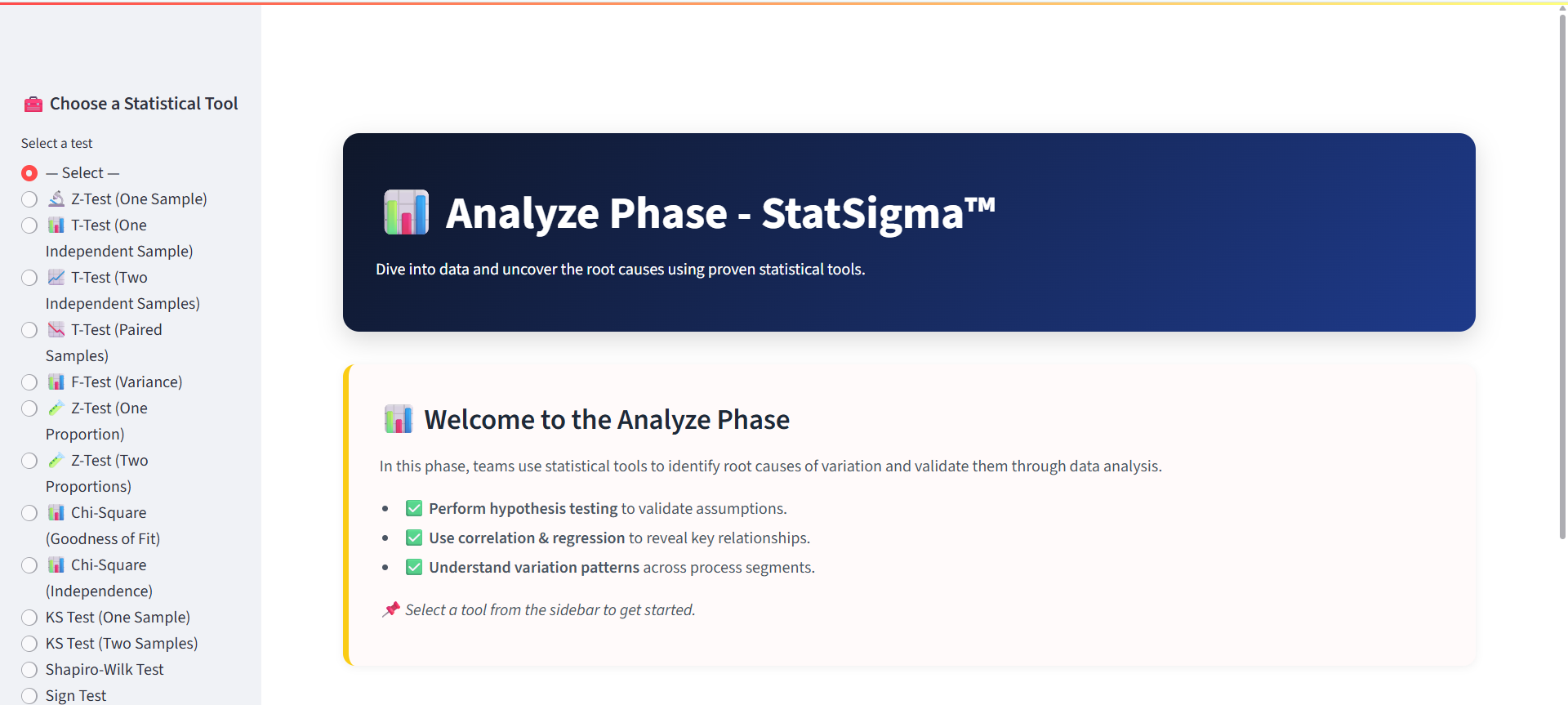 StatSigma™ media 5