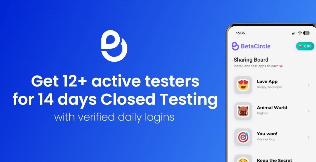 BetaCircle screenshot