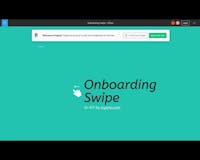 Onboarding Swipe media 1