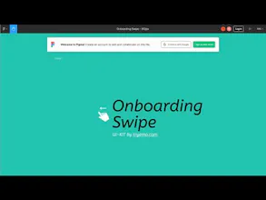 Onboarding Swipe gallery image