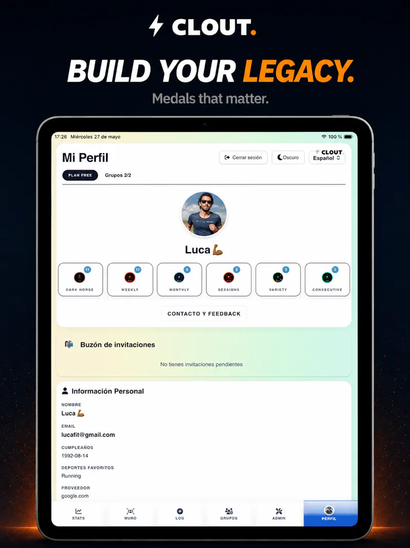 CLOUT Tracker screenshot 4
