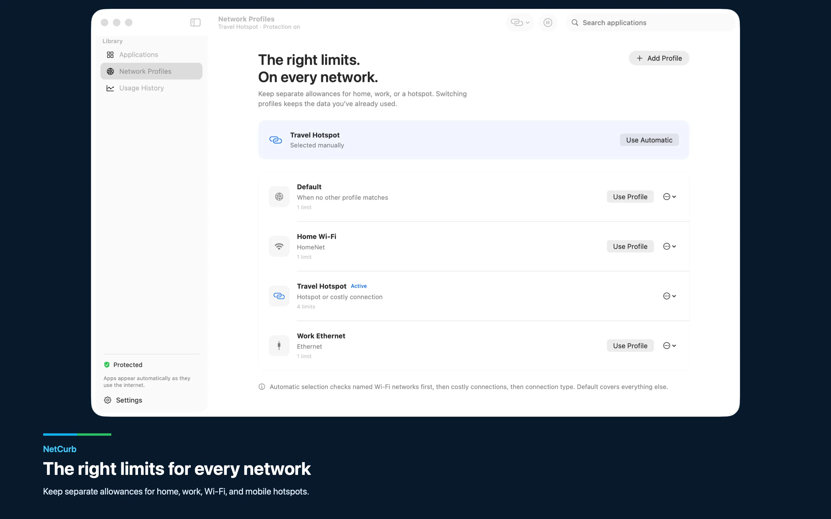 NetCurb: Mac Data monitoring gallery image