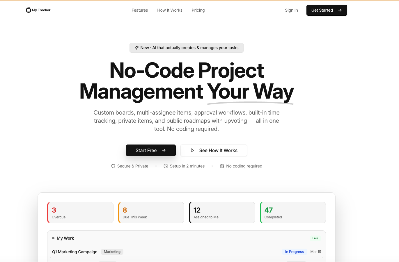 My Tracker gallery image