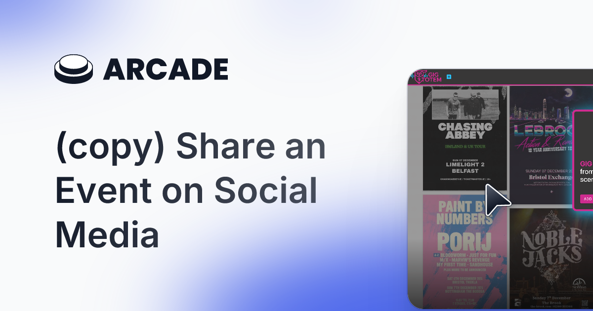 Gig Totem - Screenshot 4 showing product features and functionality