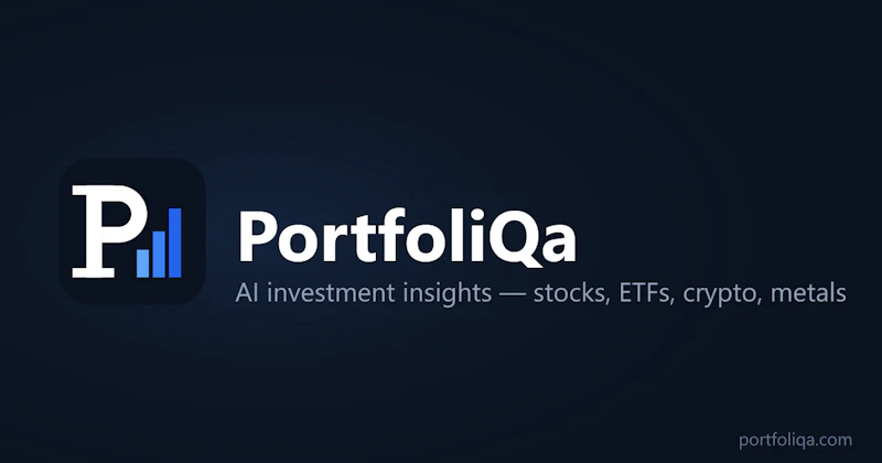 PortfoliQa screenshot 2