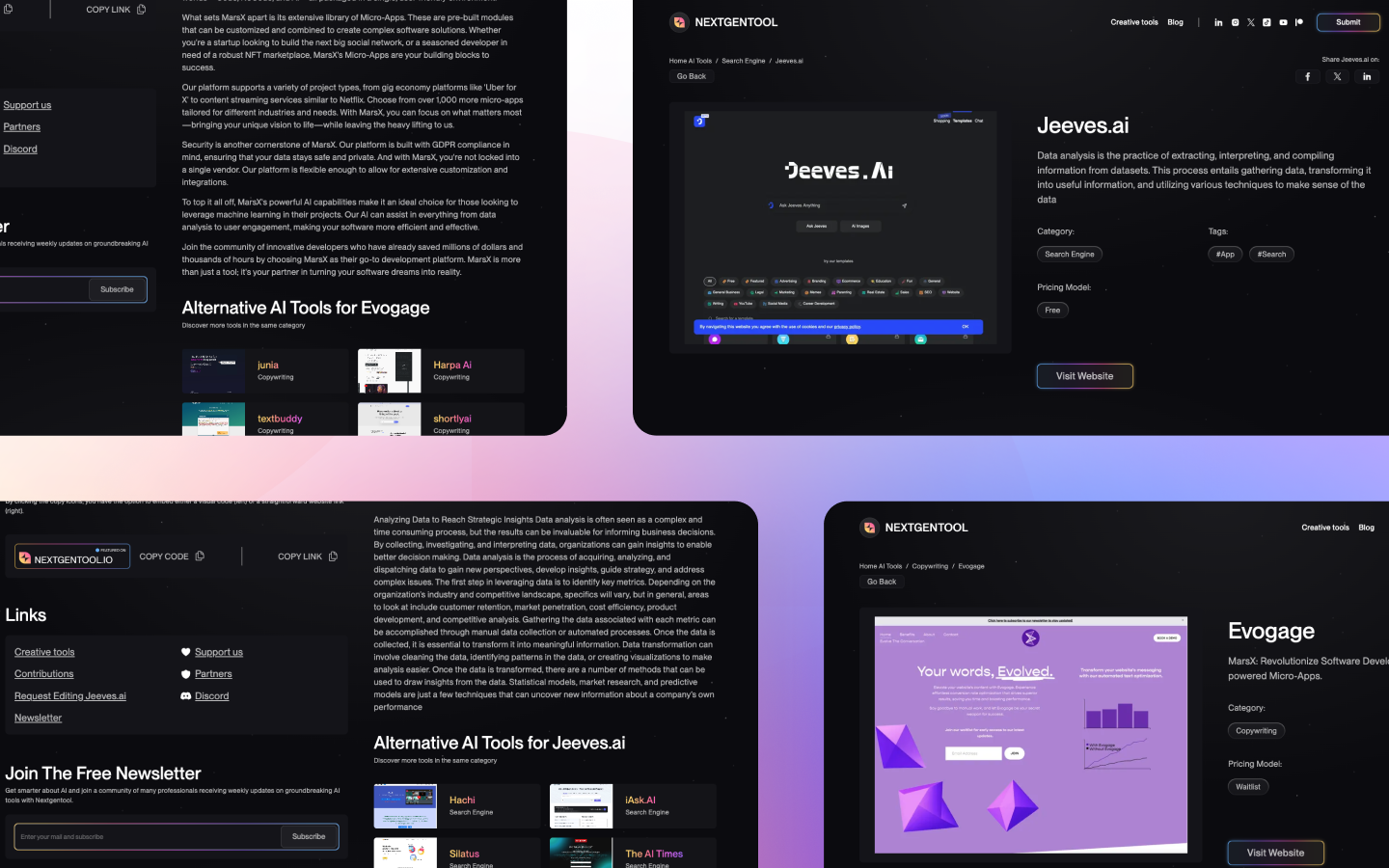 NextGenTool.io - ค้นพบเครื่องมือและเว็บไซต์ AI ที่ดีที่สุด media 2