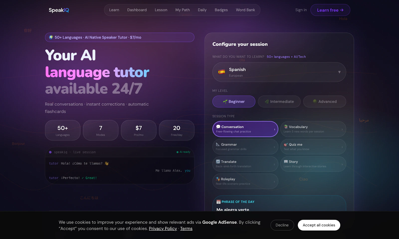SpeakIQ App screenshot 3