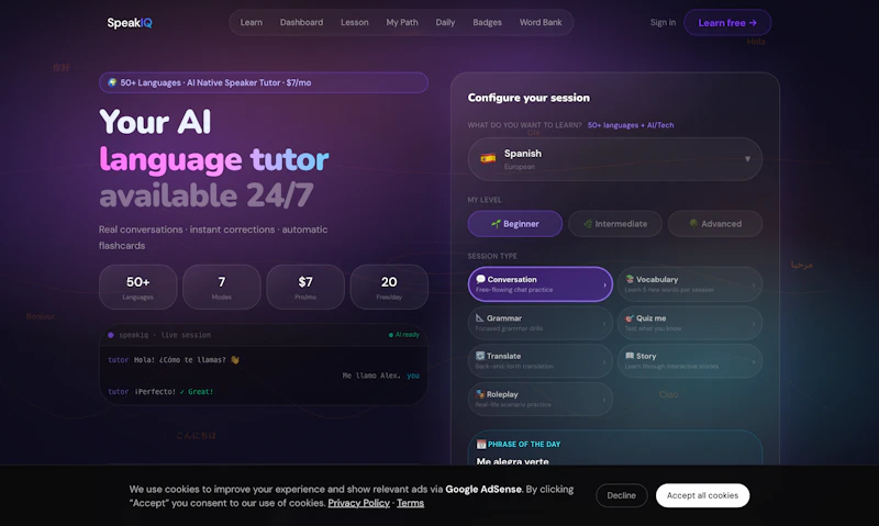 SpeakIQ App screenshot 3