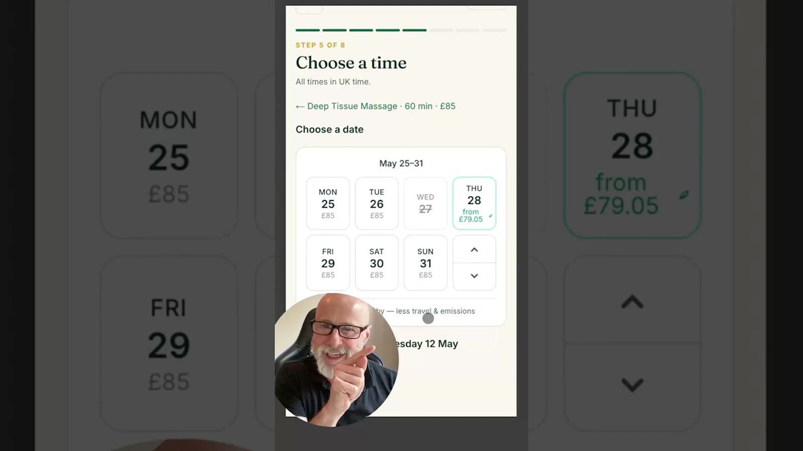 MassageHub screenshot 1 (video preview)