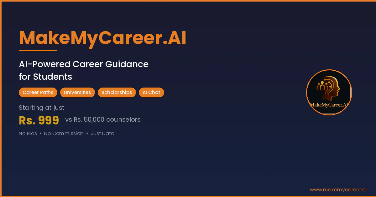 MakeMyCareer.AI 제품 배너