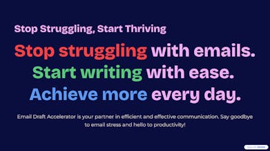 Email Draft Accelerator AI Extension gallery image