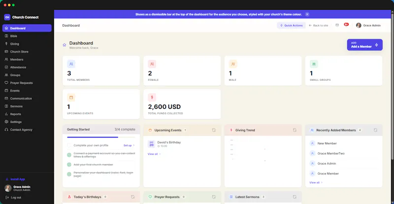 WPWaaS screenshot 1