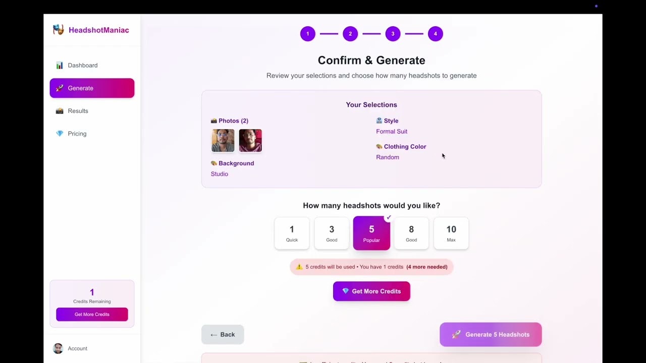 Headshot Maniac gallery image