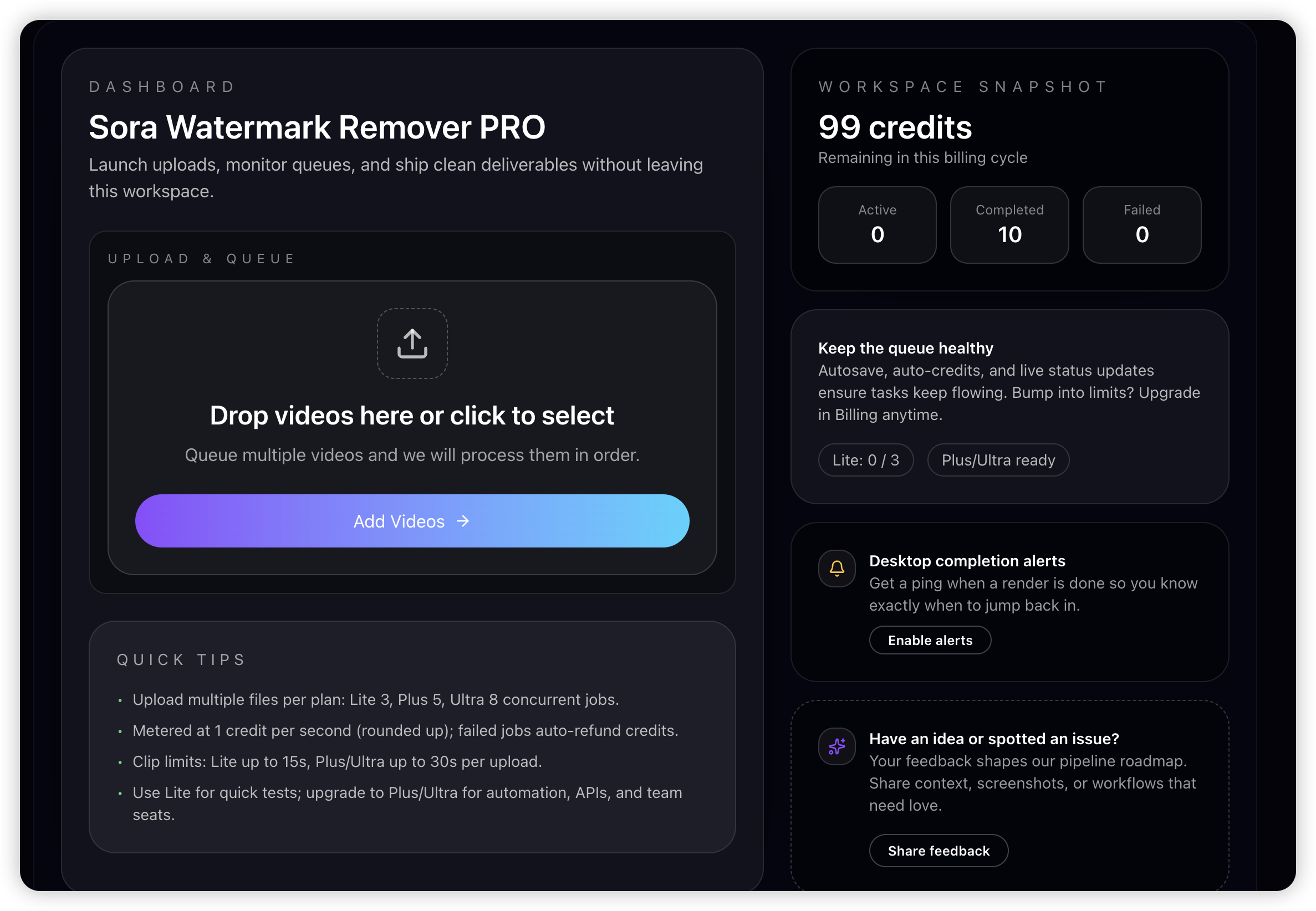 RemoverPro: Sora2 Watermark Remover gallery image