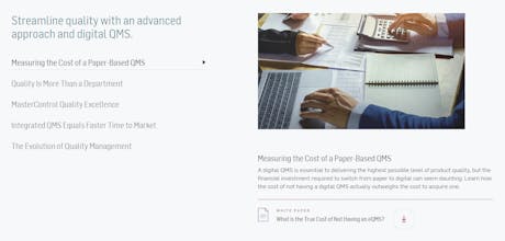 MasterControl QMS gallery image