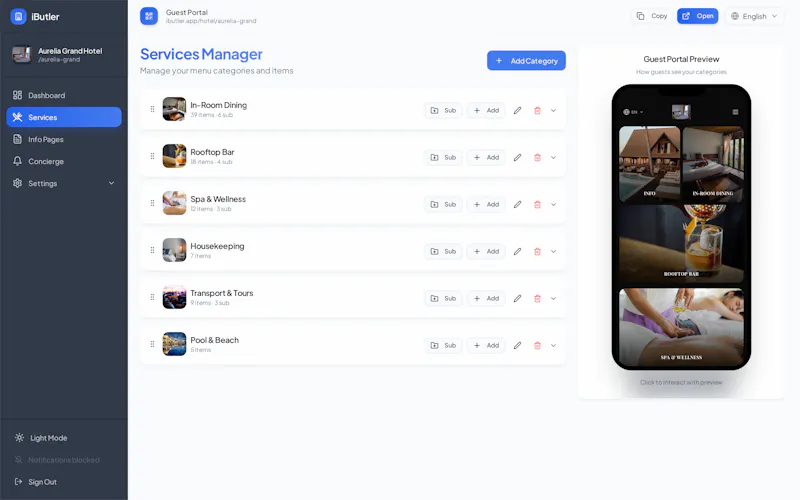 iButler screenshot 4