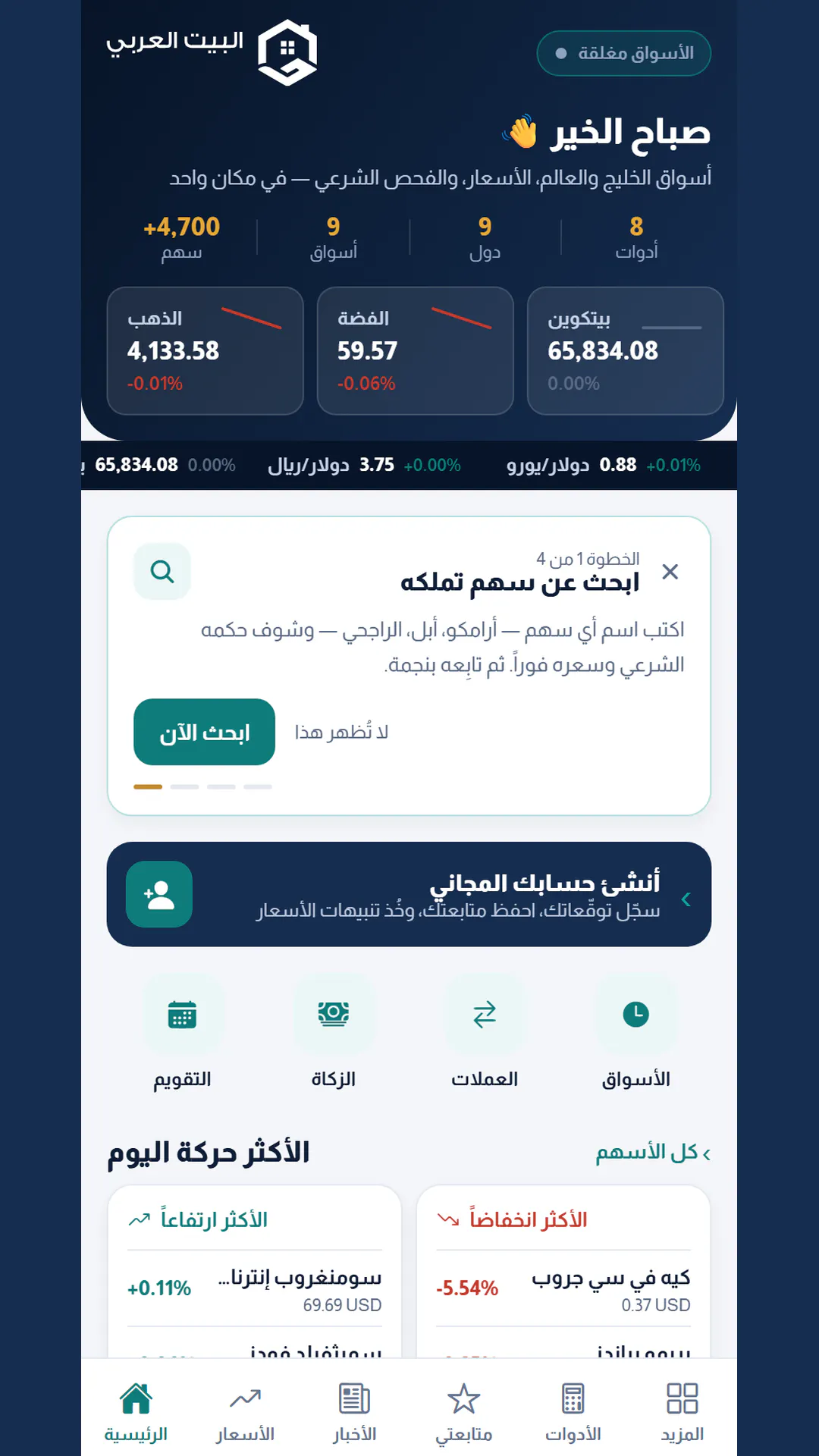 Bitarabi : الأسواق المالية مباشر الآن gallery image