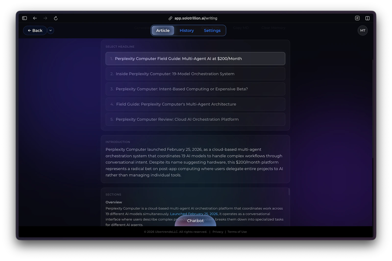 SoloTrillion.ai screenshot 6